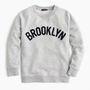 J. Crew “Brooklyn” Pullover Sweatshirt